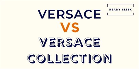 versace vs versacle collection